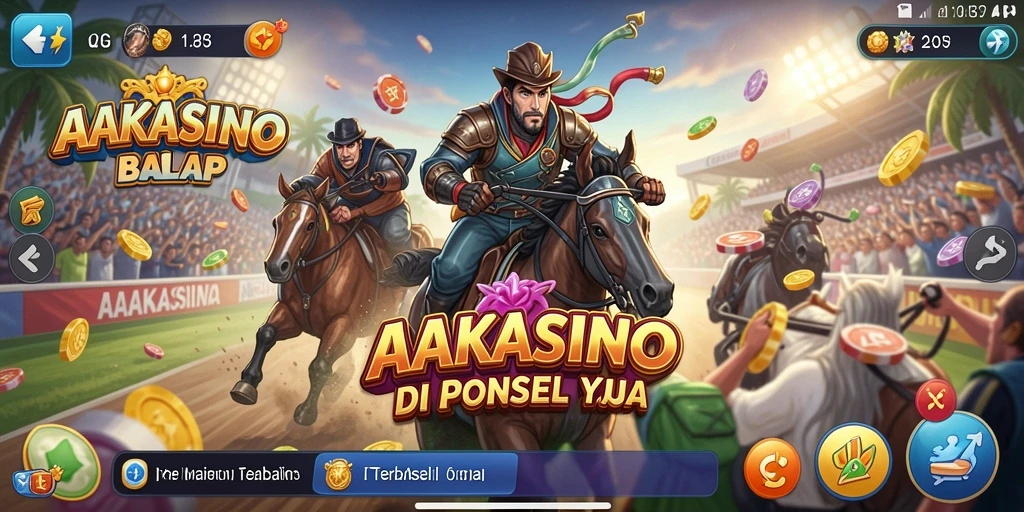 Gameplay seru dalam balapan di AAKASINO dengan grafis menakjubkan.