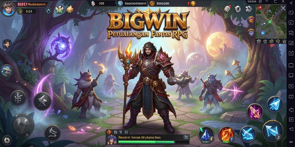 Gameplay RPG yang seru dan penuh petualangan.