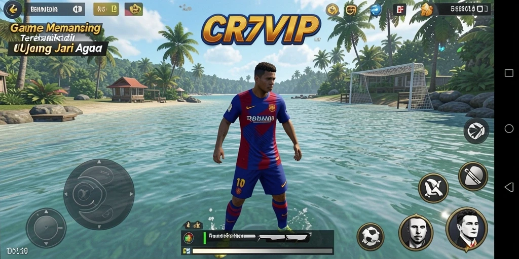 Tangkapan ikan yang menakjubkan dalam gameplay CR7VIP.