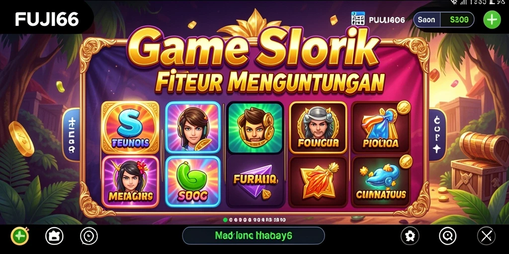Screenshot gameplay FUJI66 menampilkan keseruan permainan slot.