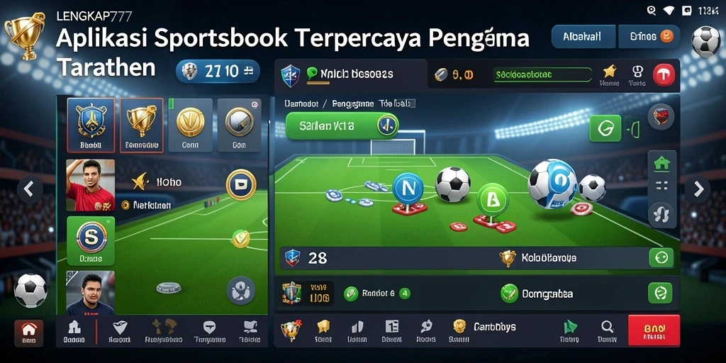 Screenshot gameplay <strong>LENGKAP777</strong> menunjukkan antarmuka taruhan yang menarik.