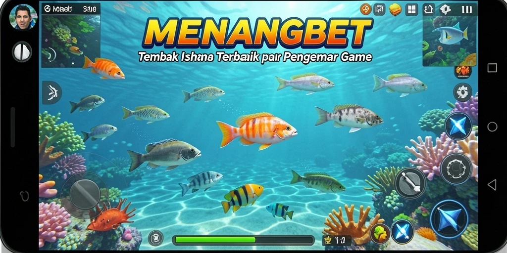 Tangkapan layar MENANGBET menampilkan aksi seru Tembak Ikan.