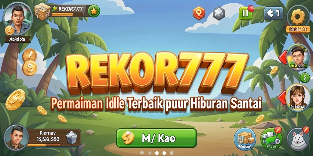 Tampilan gameplay <strong>REKOR777</strong> yang menarik dan penuh warna.