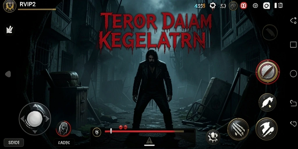 Gameplay RVIP2 yang menegangkan dengan atmosfer Horror yang mengerikan.